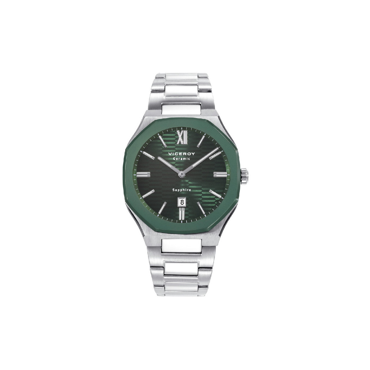 Reloj Viceroy colección Cápsula cuarzo 40mm bisel cerámico verde