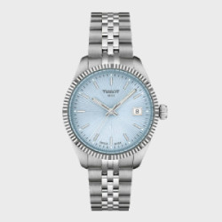 Reloj Tissot Ballade para mujer 34mm azul celeste