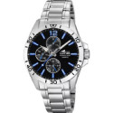 Reloj Lotus multifunción para hombre esfera negra