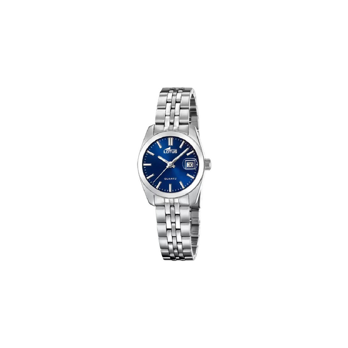 Reloj Lotus para mujer de 26mm esfera azul metalizado