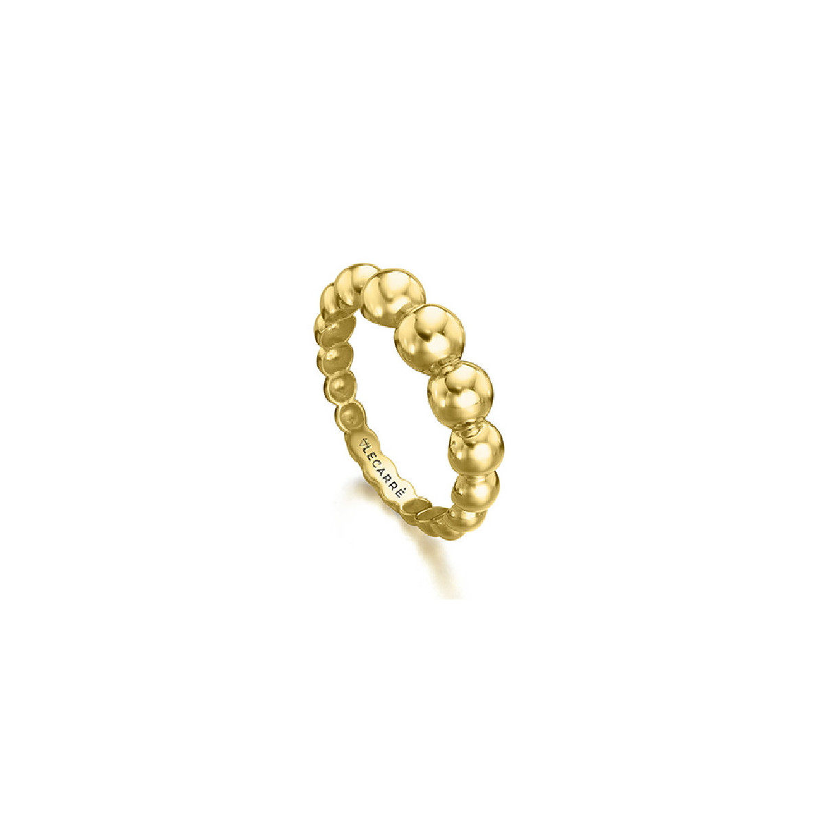 Anillo LeCarré oro 750 Big Bubbles talla 15