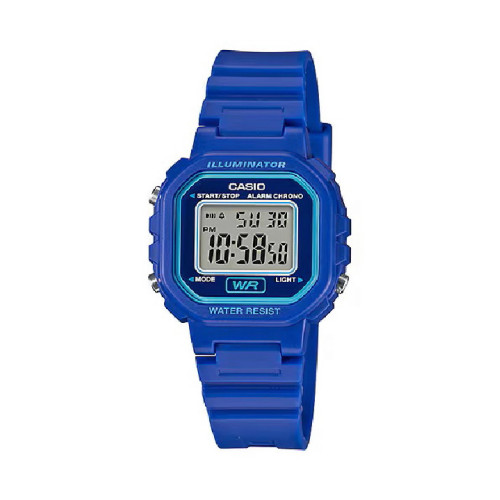 Reloj Casio Timeless Digital azul para mujer y niña