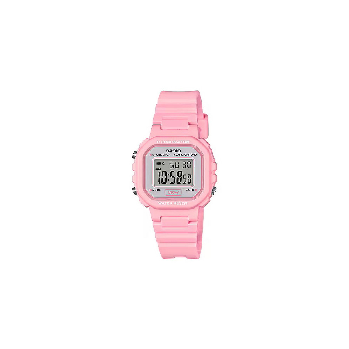 Reloj Casio Timeless Digital rosa para mujer y niña