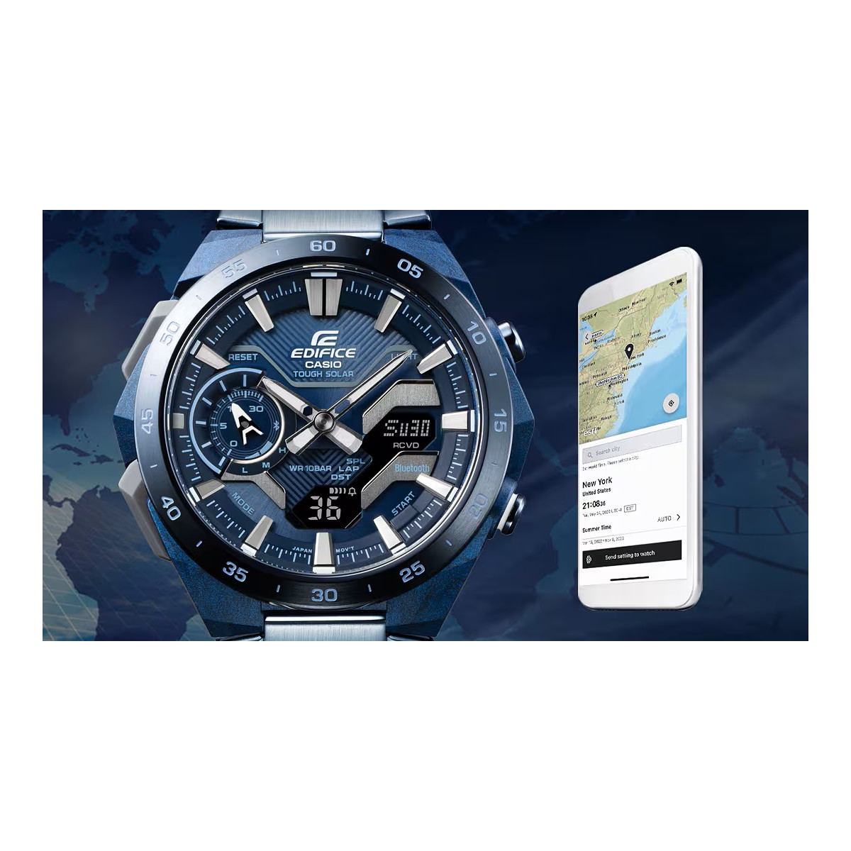 Reloj Casio Edifice Windflow para hombre