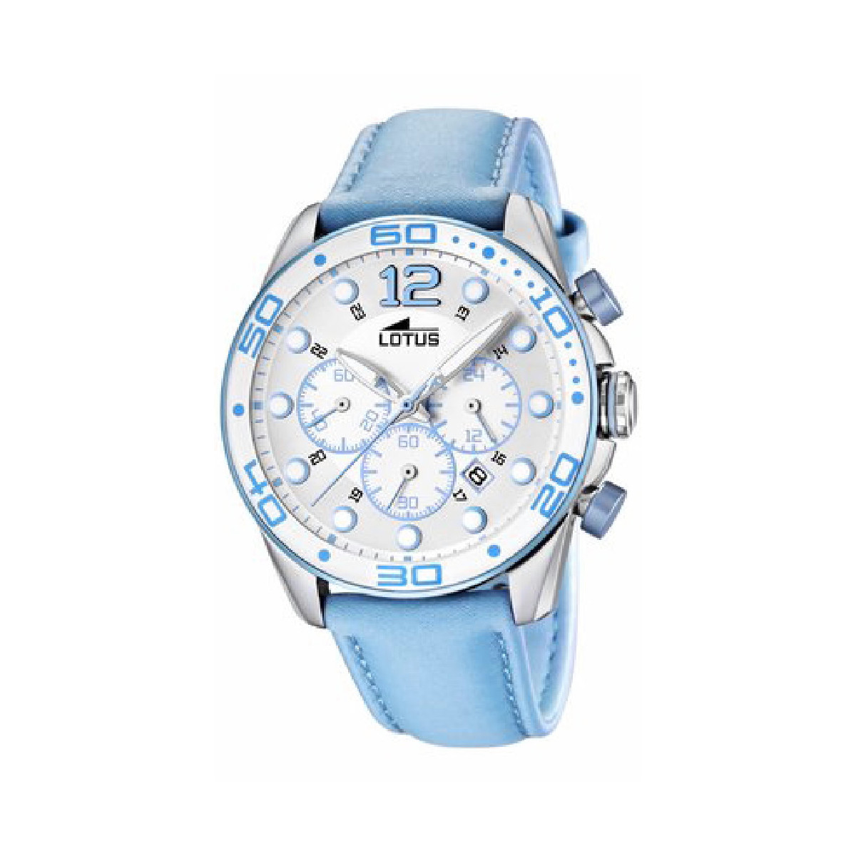 Reloj Lotus crono azul 42mm