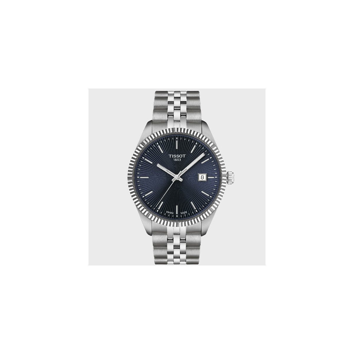 Reloj Tissot Ballade para hombre 40mm esfera azul