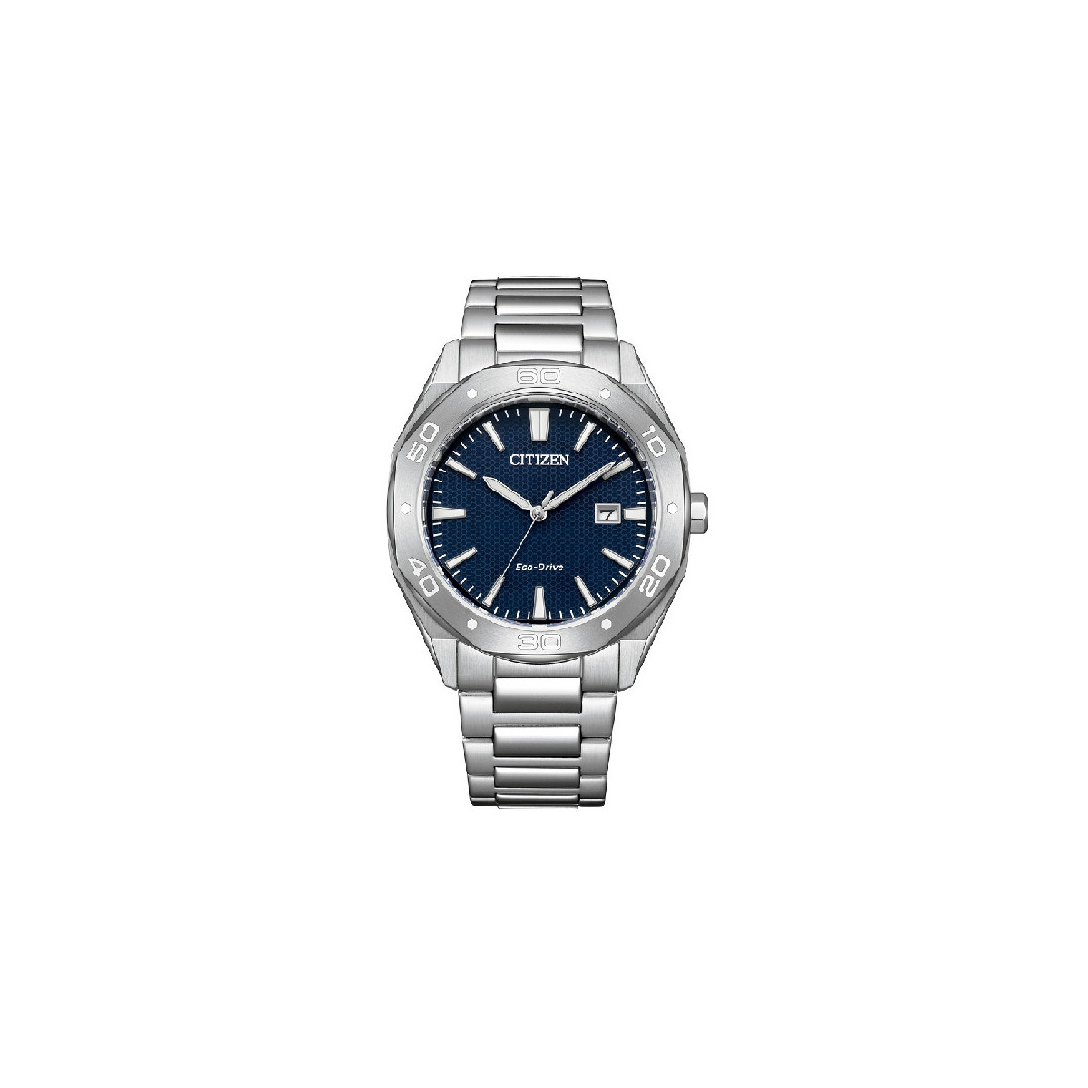 Reloj Citizen Active Sport EcoDrive para hombre esfera azul