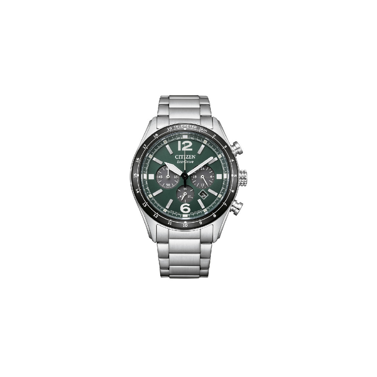 Reloj Citizen Aviation Chrono OF Collection esfera verde