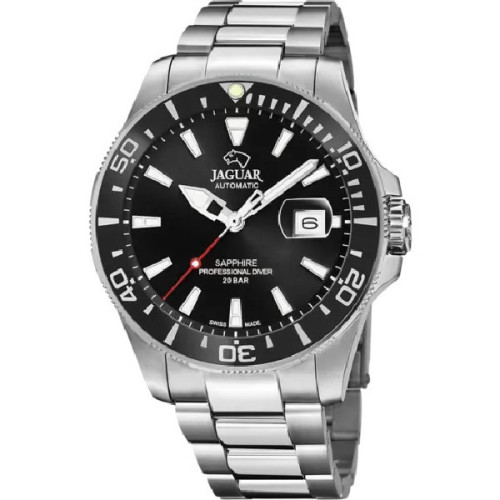 Reloj Jaguar Executive Diver negro Auto para hombre