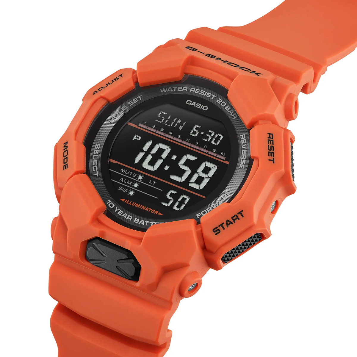 Reloj Casio G-Shock Basic Series Digital caucho rojo