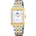 Reloj Lotus rectangular bicolor para mujer