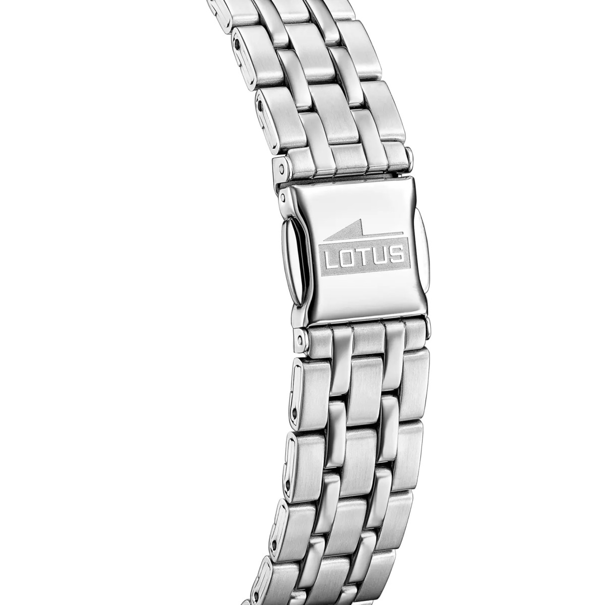 Reloj Lotus rectangular de acero para mujer