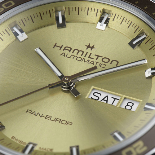 Reloj Hamilton American Classic Pan Europ Day Date Auto 42 mm