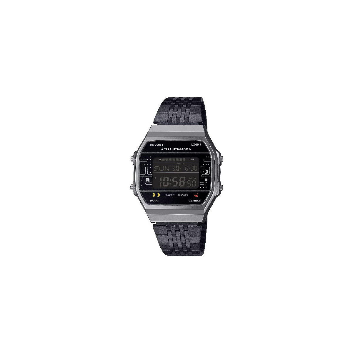 Reloj Casio Vintage Pac-Man digital IP negro