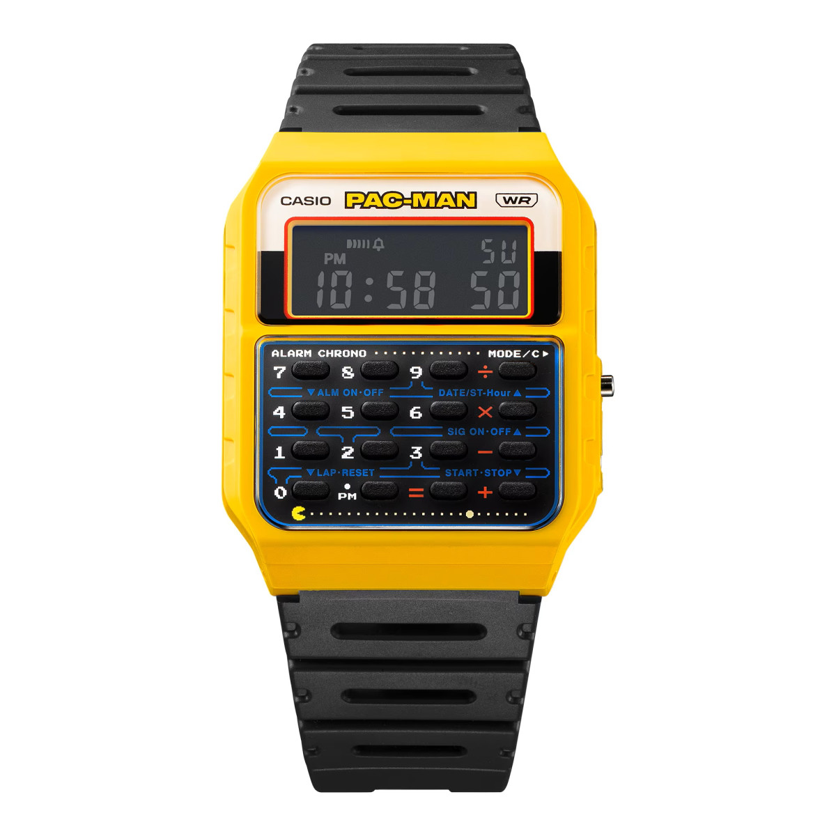 Reloj Casio Pac-Man Calculadora Edgy Collection